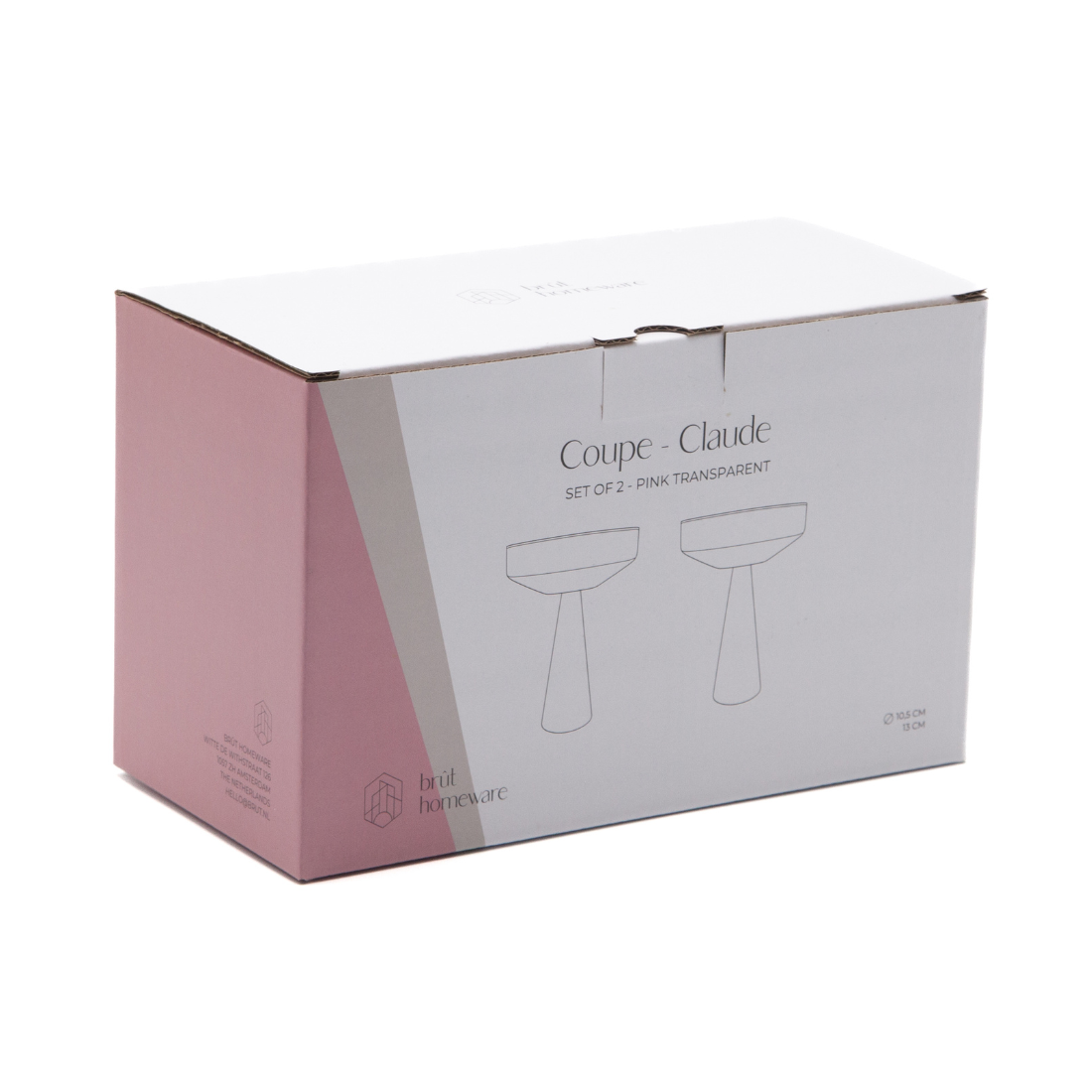 Champagne Coupe Claude | set van 2