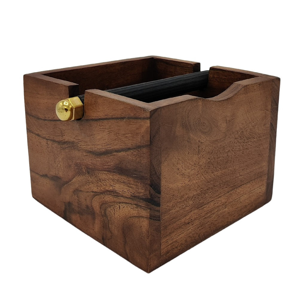 Uitklopbak hout & messing | Knock Box