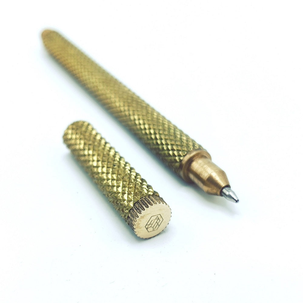 Messing pen Gekarteld | Balpen