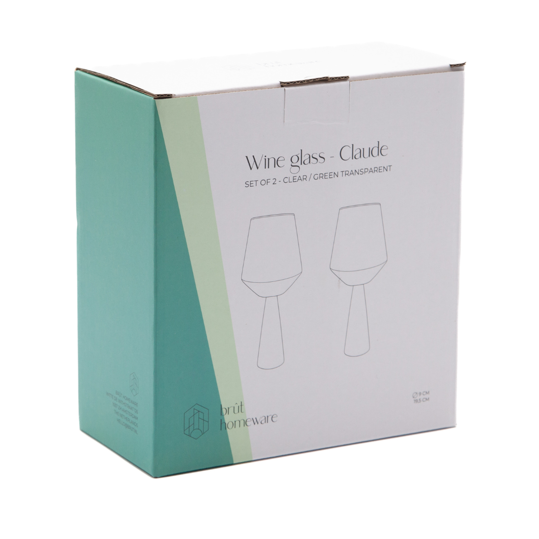 Wijnglas Claude | Set van 2 | Wijnglazen set