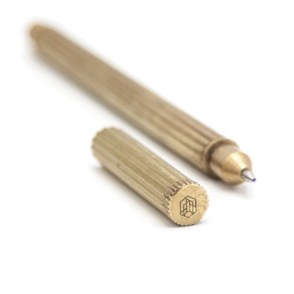 Messing pen Gestreept | Balpen