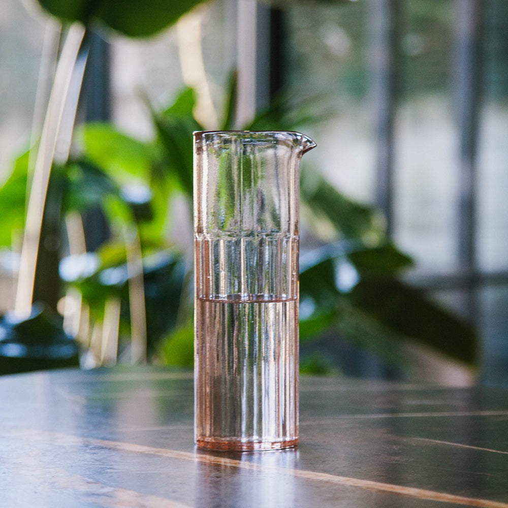 Carafe Reed 100 CL | Water jug | pink