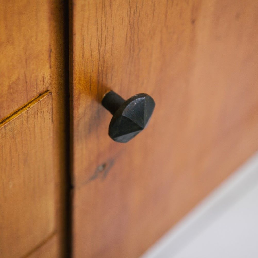 Wrought Iron Door Knob | Industrial Door Knob | 35mm