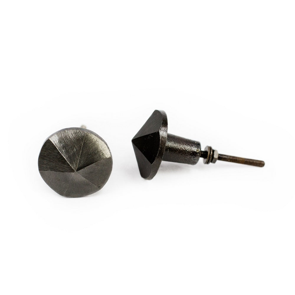 Wrought Iron Door Knob | Industrial Door Knob | 35mm