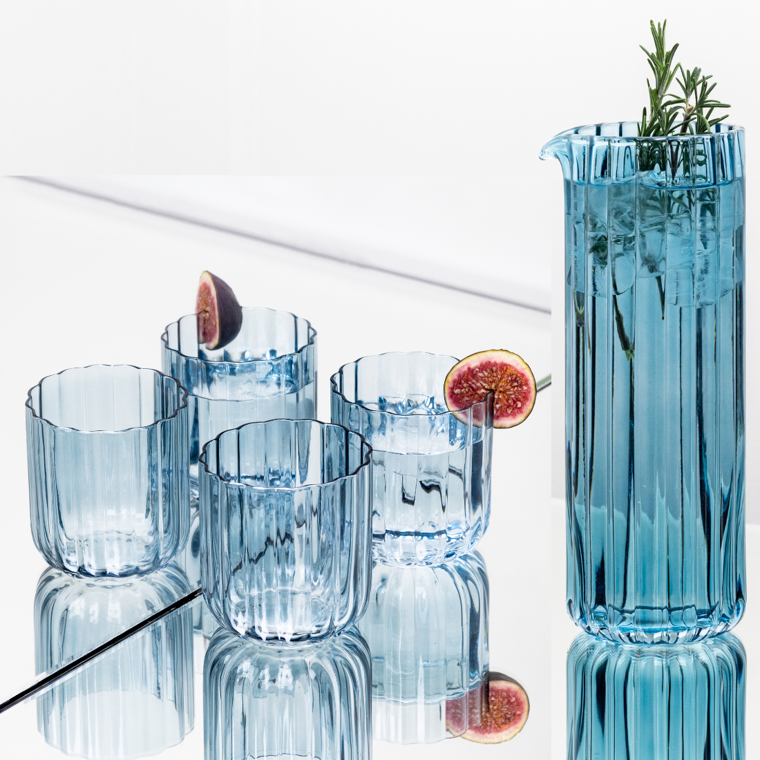 Gaia Set Karaf + 4 x Tumbler