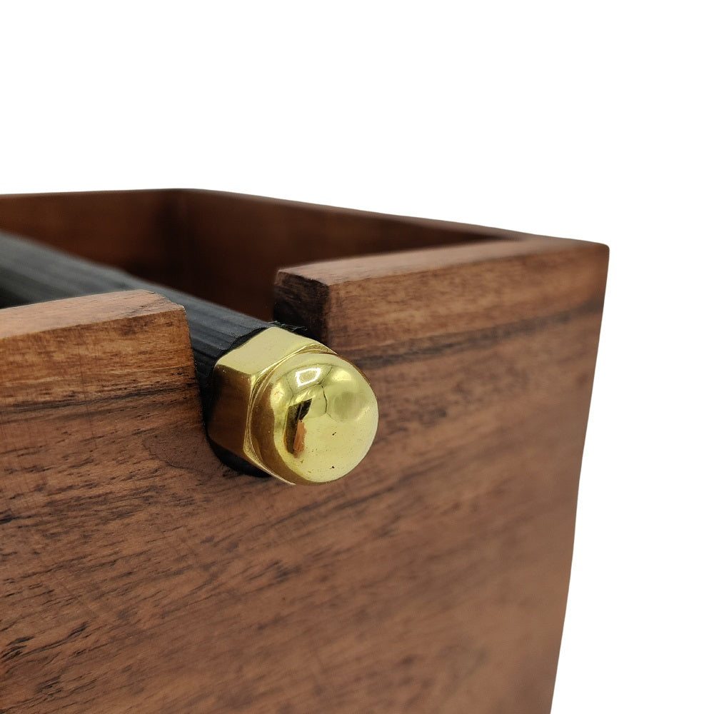 Espresso Tamper met houder + Knock box