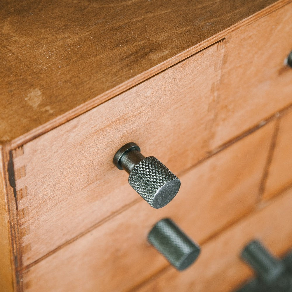 Furniture Knob Narrow | Cabinet Knob | black nickel