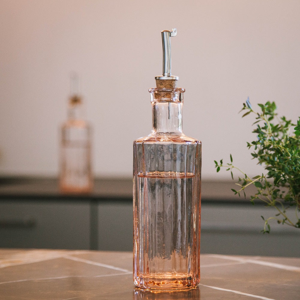 Oil bottle Reed | Vinegar bottle | 30 CL | pink