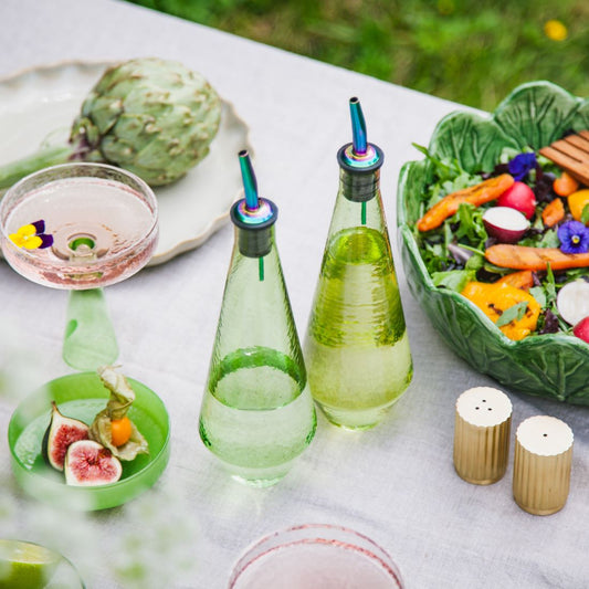 Olie- en azijnset Claude | Oliefles | 30CL | groen