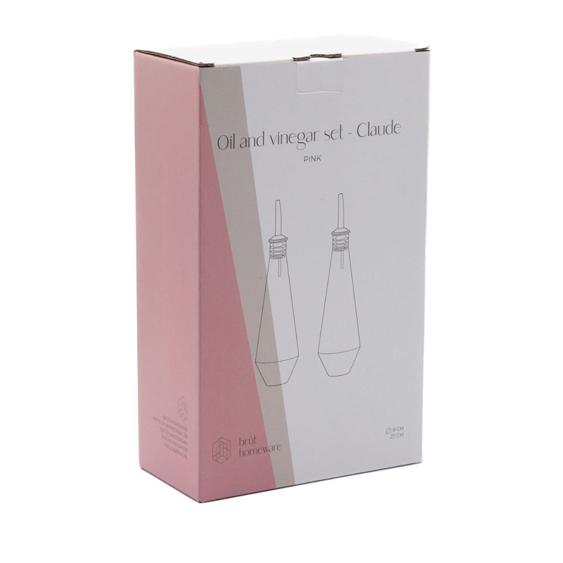 Olie- en azijnset Claude | Oliefles | 30CL