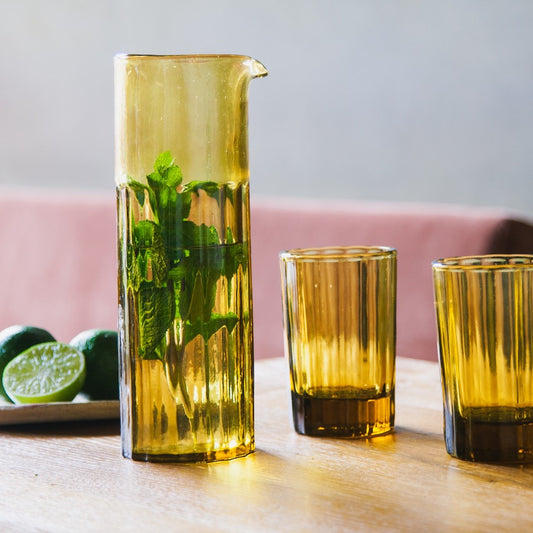 Karaf Reed 100 CL | Waterkan | amber