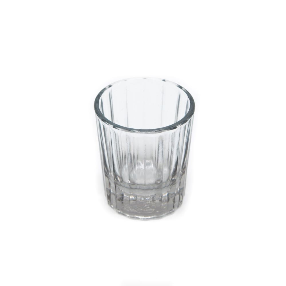 Espressoglas Reed | Set van 6 | 7 CL | helder