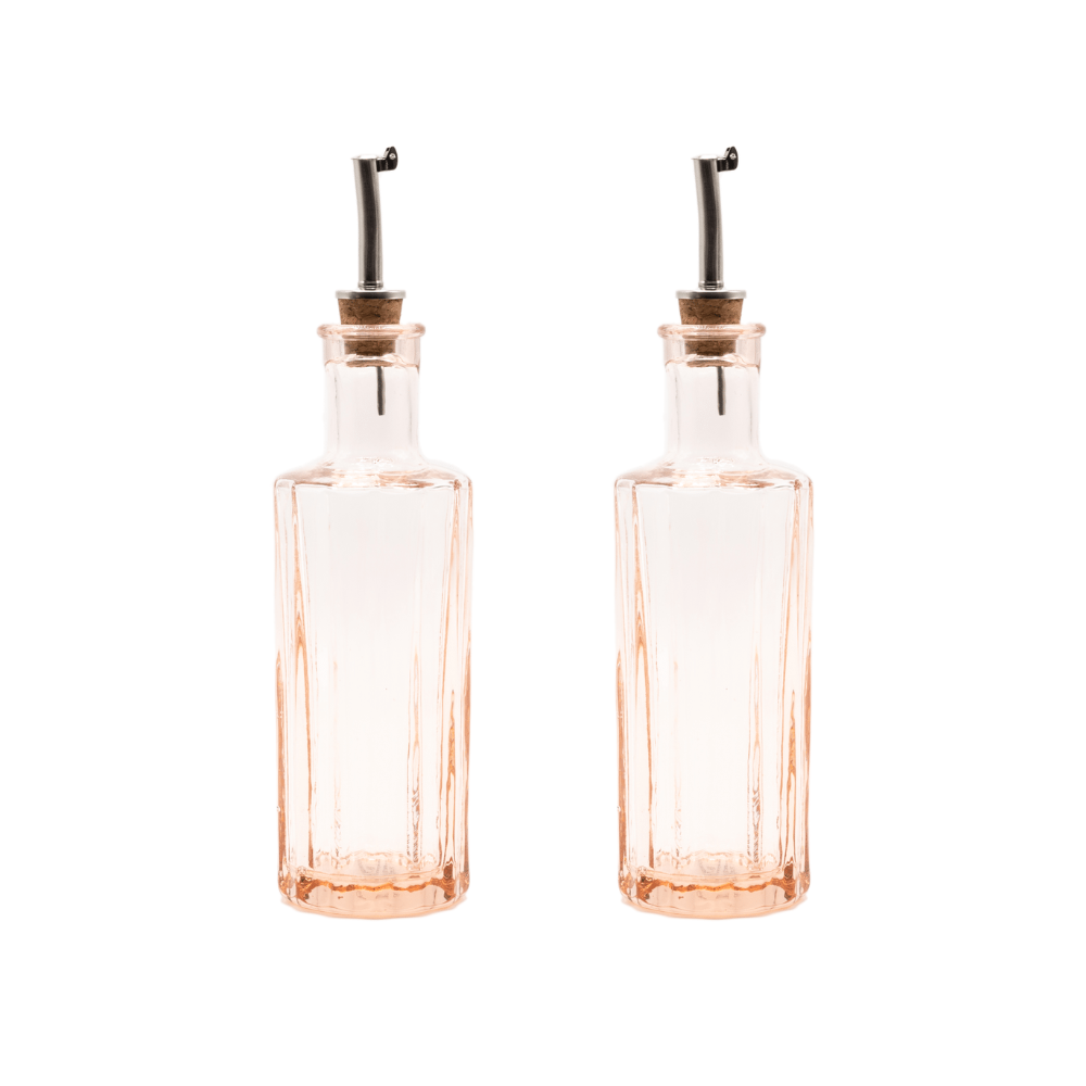 Oil and Vinegar Set Reed | Oil Bottle | 30 CL | Pink