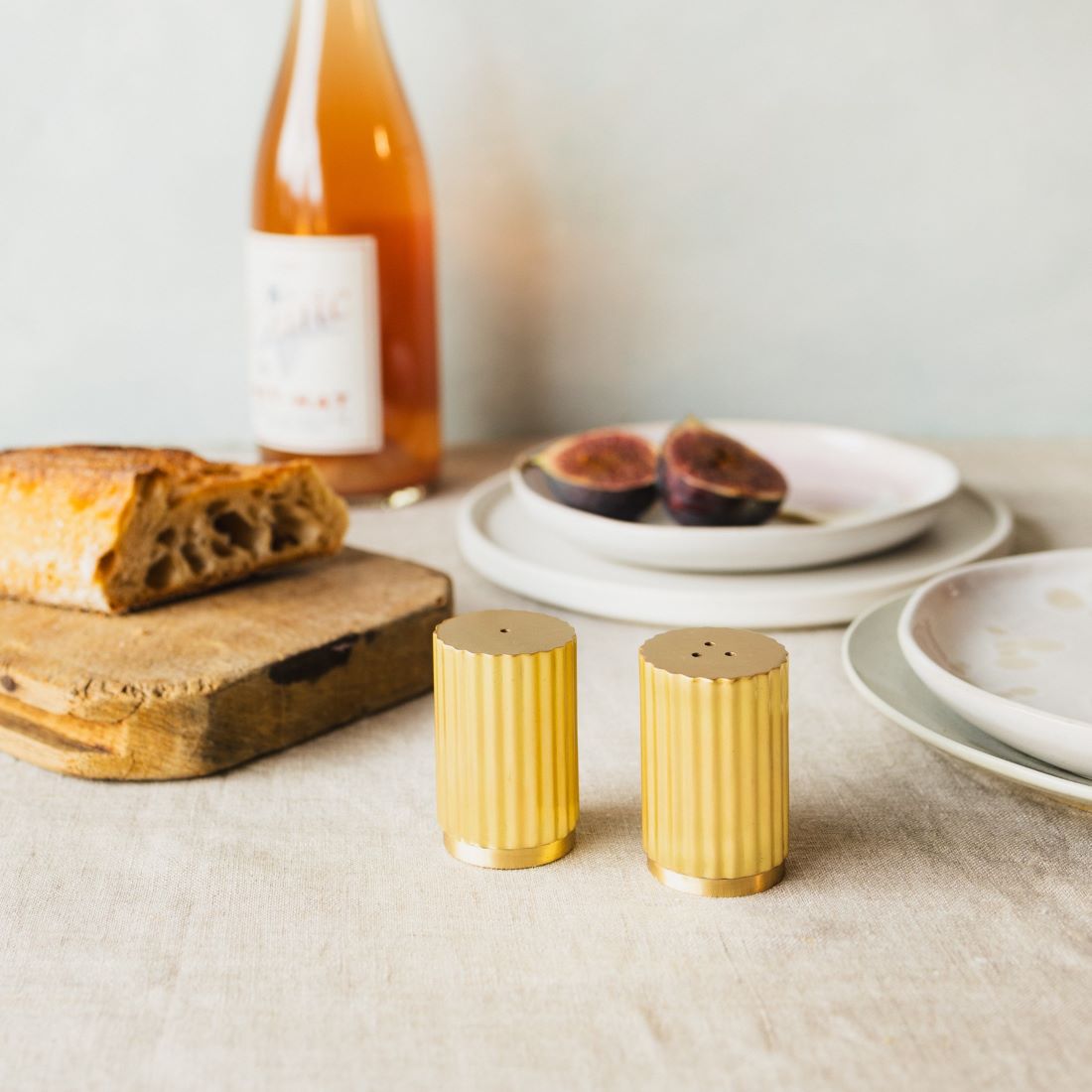 Peper- en zoutstel | Luxe Z&P set | messing