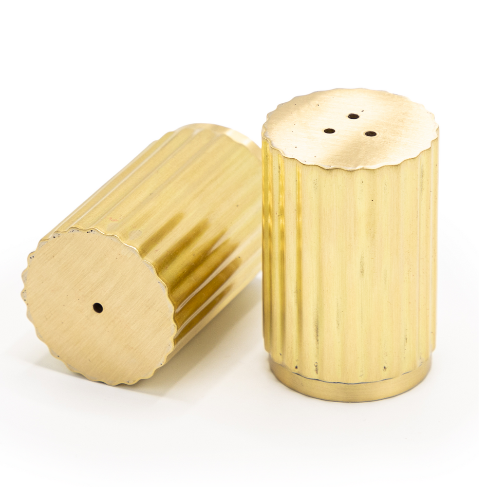 Peper- en zoutstel | Luxe Z&P set | messing