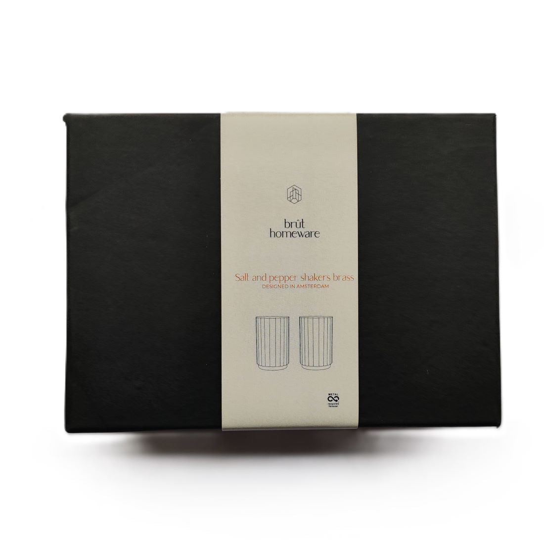 Peper- en zoutstel | Luxe Z&P set | messing