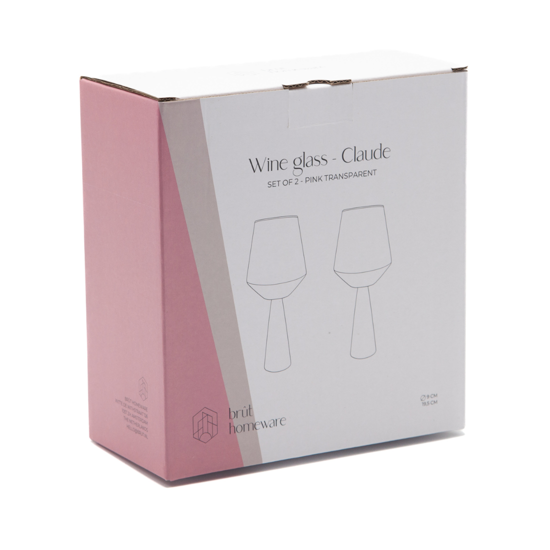 Wijnglas Claude | Set van 2 | Wijnglazen set