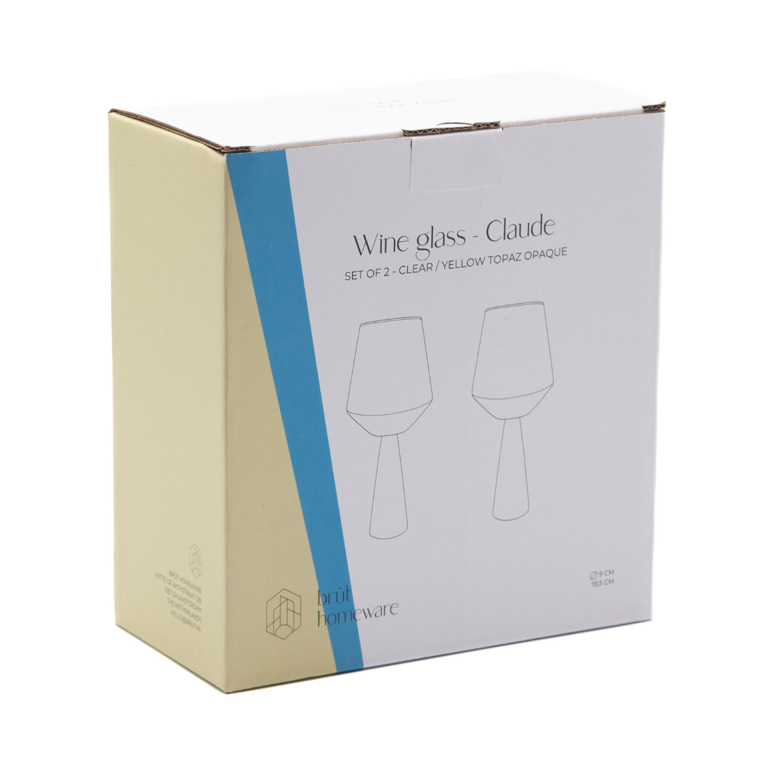 Wijnglas Claude | Set van 2 | Wijnglazen set